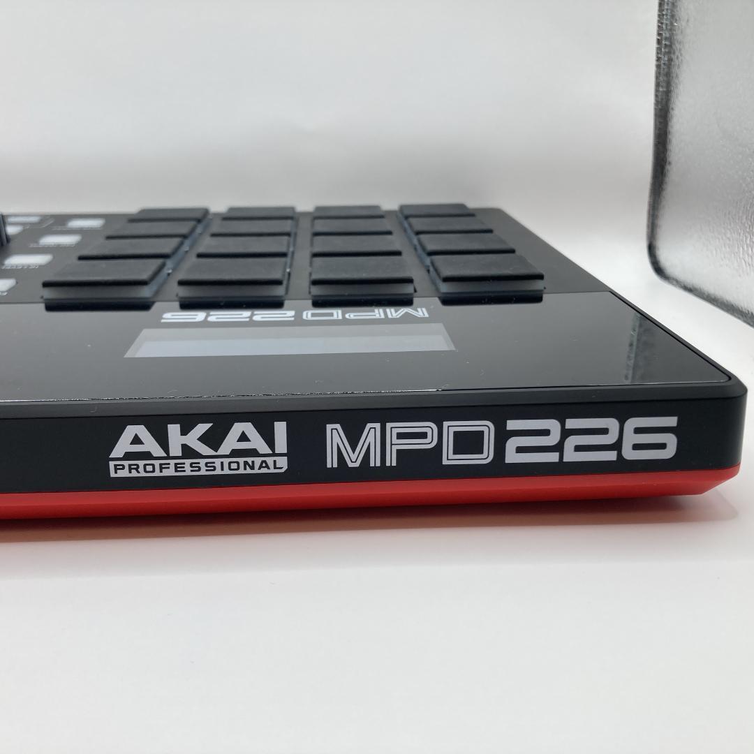 AKAI MPD226 MIDIパッド 動作良好 箱・USBケーブル付 DTM