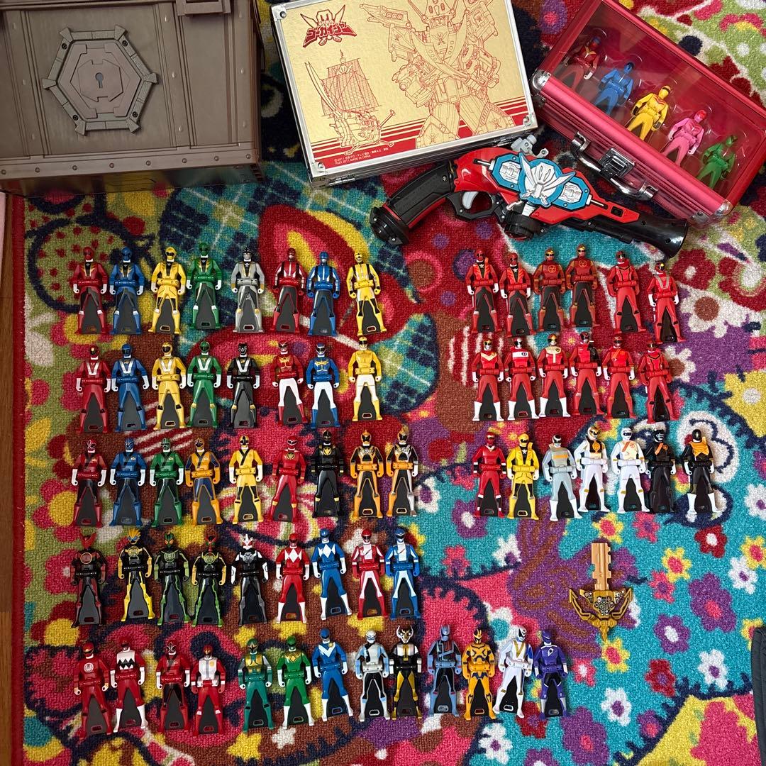 希少 ゴーカイジャー レンジャーキー、DXゴーカイガン、等