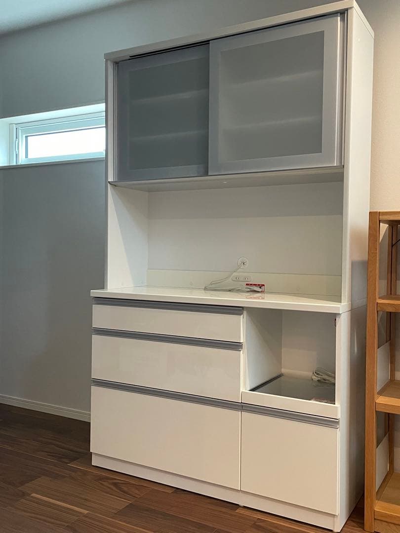 ケユカ　フローラIV　キッチンボード　美品　ケユカ食器棚　匿名配送