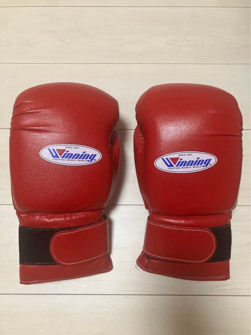 winning ウィニング ボクシンググローブ レッド14オンス スパーリング