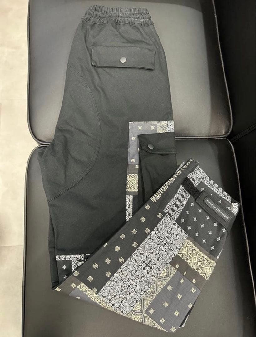 always out of stock ペイズリーパンツ　朝倉未来着用