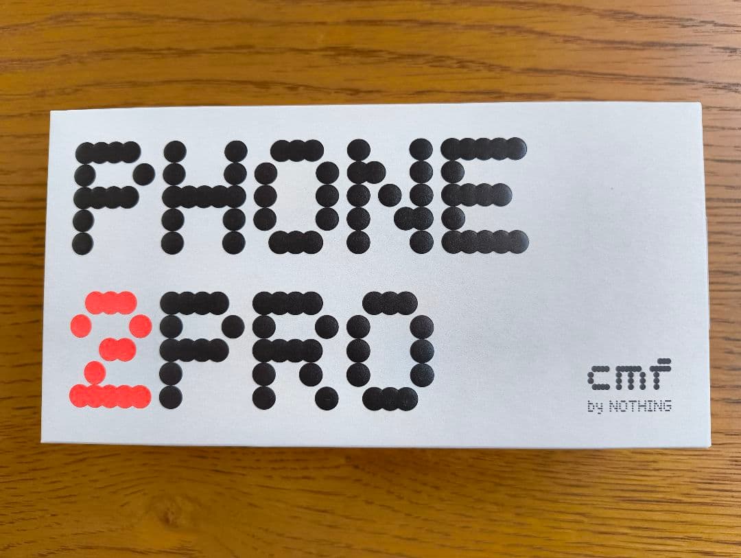 【新品】CMF Phone 2 Pro｜256GB brack｜おサイフeSim