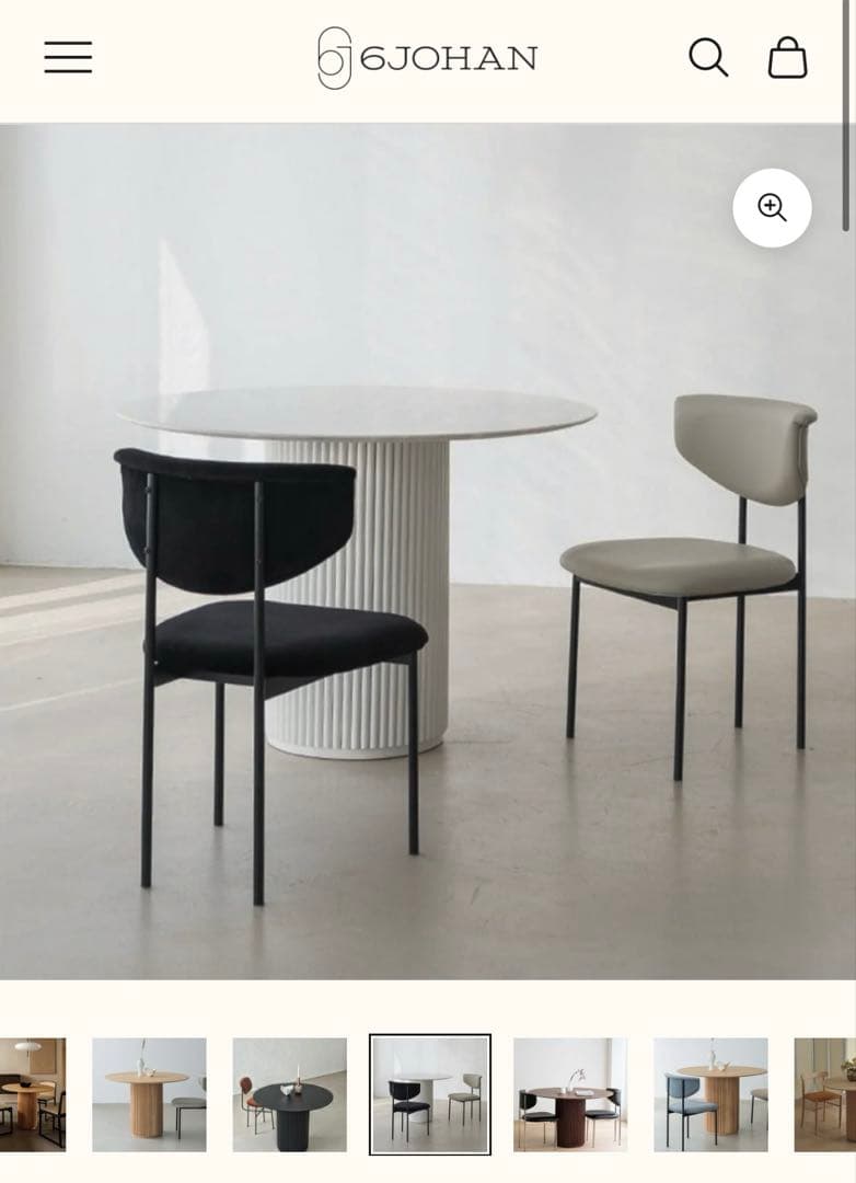 6JOHAN (ロクジョウハン) ラウンド サークル サイドテーブル