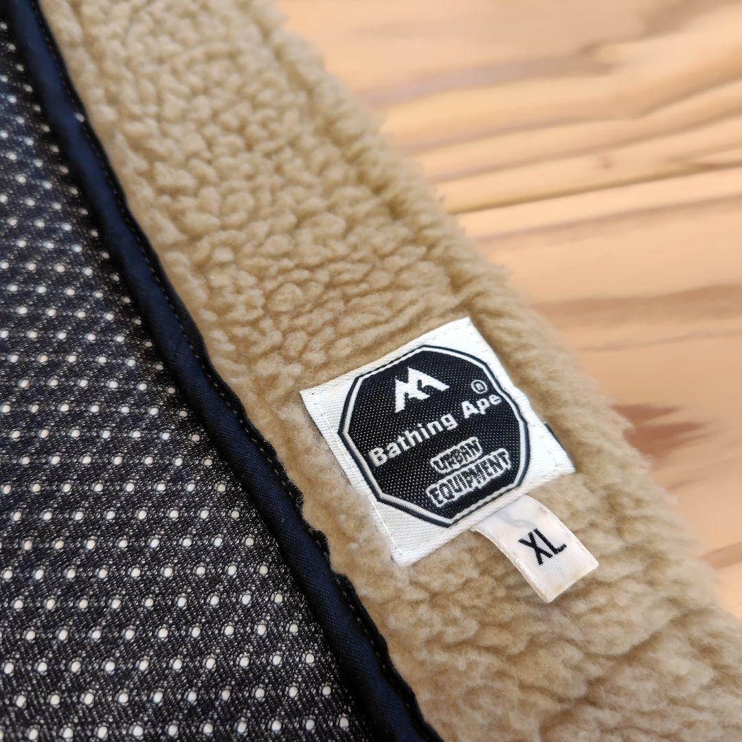 【裏原】レア 90s エイプ WINDSTOPPERボアフリースダッフルコート
