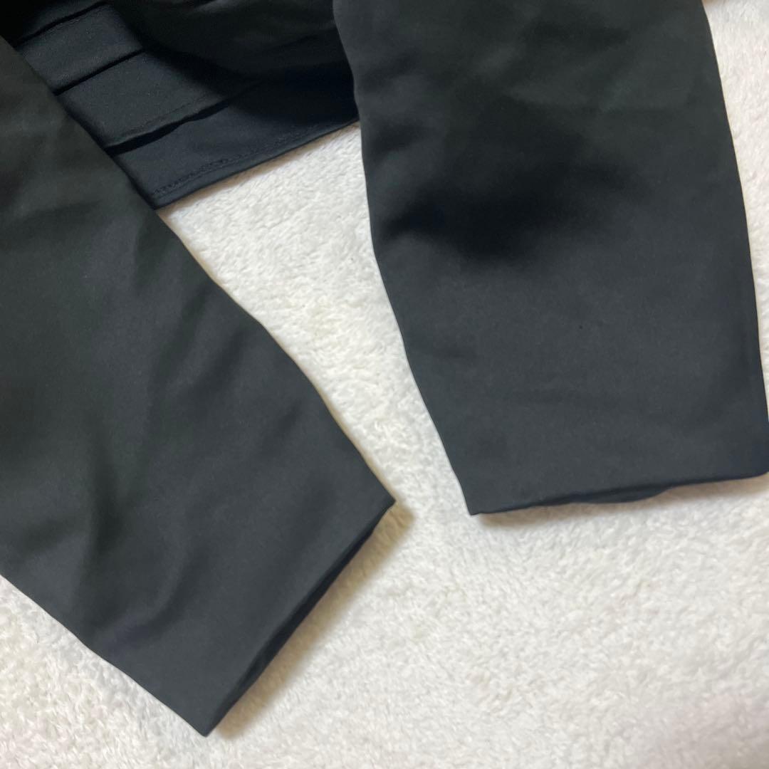 CHENE DE MAISON デザインワンピース ギャルソン系 ブラック