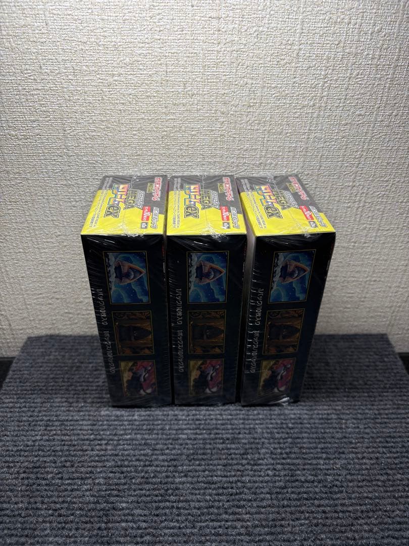 【新品未開封】　メガドリームex 3box シュリンク付き　MEGAドリームex