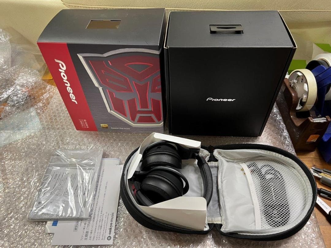 パイオニア SE-MX8-K コンボイ トランスフォーマー ヘッドフォン 新品