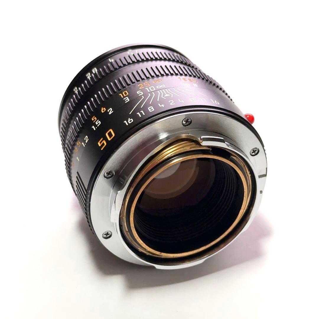 【美品】ライカ｜ズミクロン50mm F2（4th）フード組込《ブラッククローム》