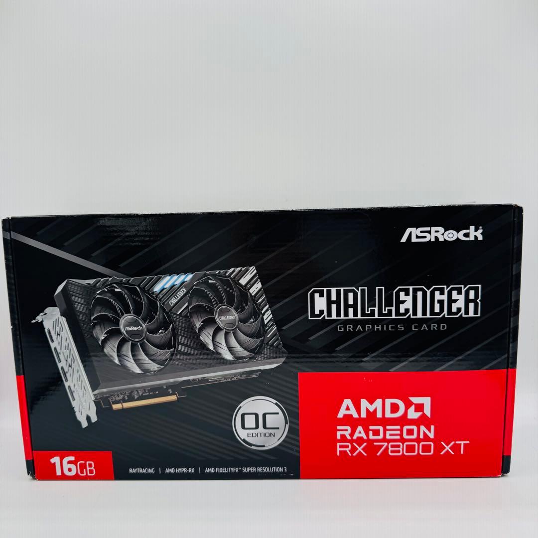 極美品★ASRock Radeon RX7800XT CHALLENGER