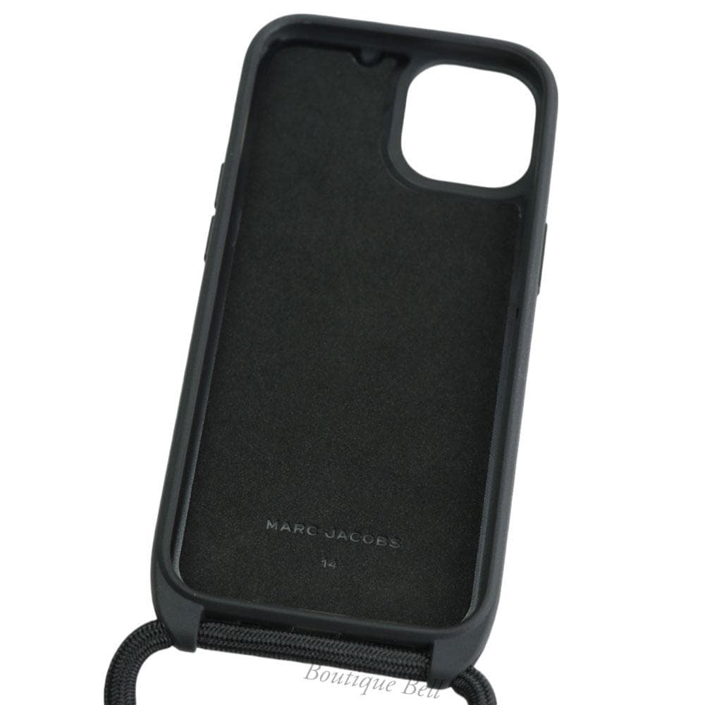 【マークジェイコブス】スマホショルダー iPhone14/13ケース BLK
