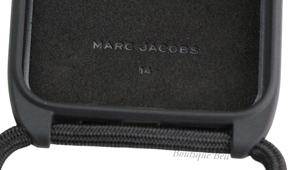 【マークジェイコブス】スマホショルダー iPhone14/13ケース BLK