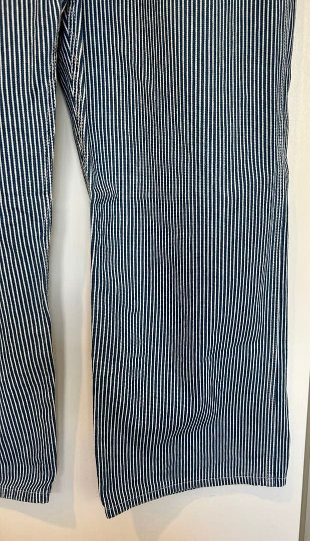 ディッキーズ ヒッコリー ストライプ オーバーオール XLサイズ相当