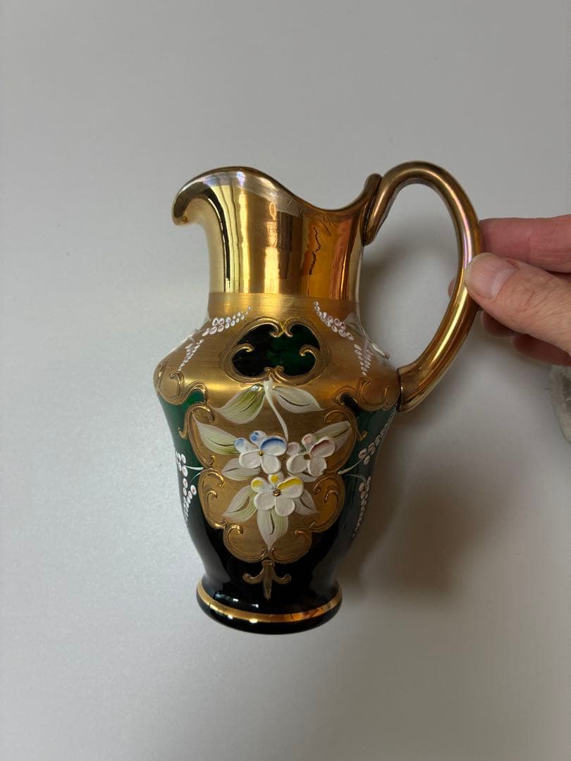 ヴェネチア製 LAGUNA MURANO GLASSムラーノ　グラスティーセット