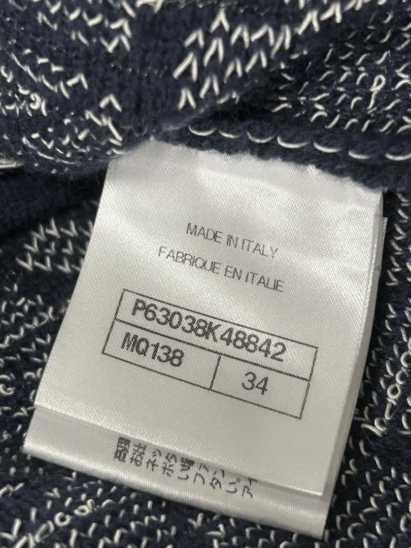 CHANEL カメリアフラワー アンサンブル カーディガン P63