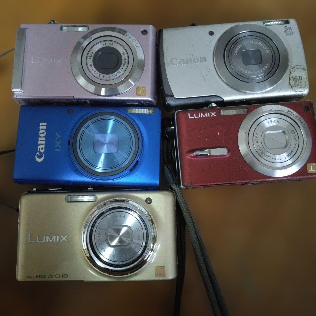 デジカメジャンク10台まとめ売り
