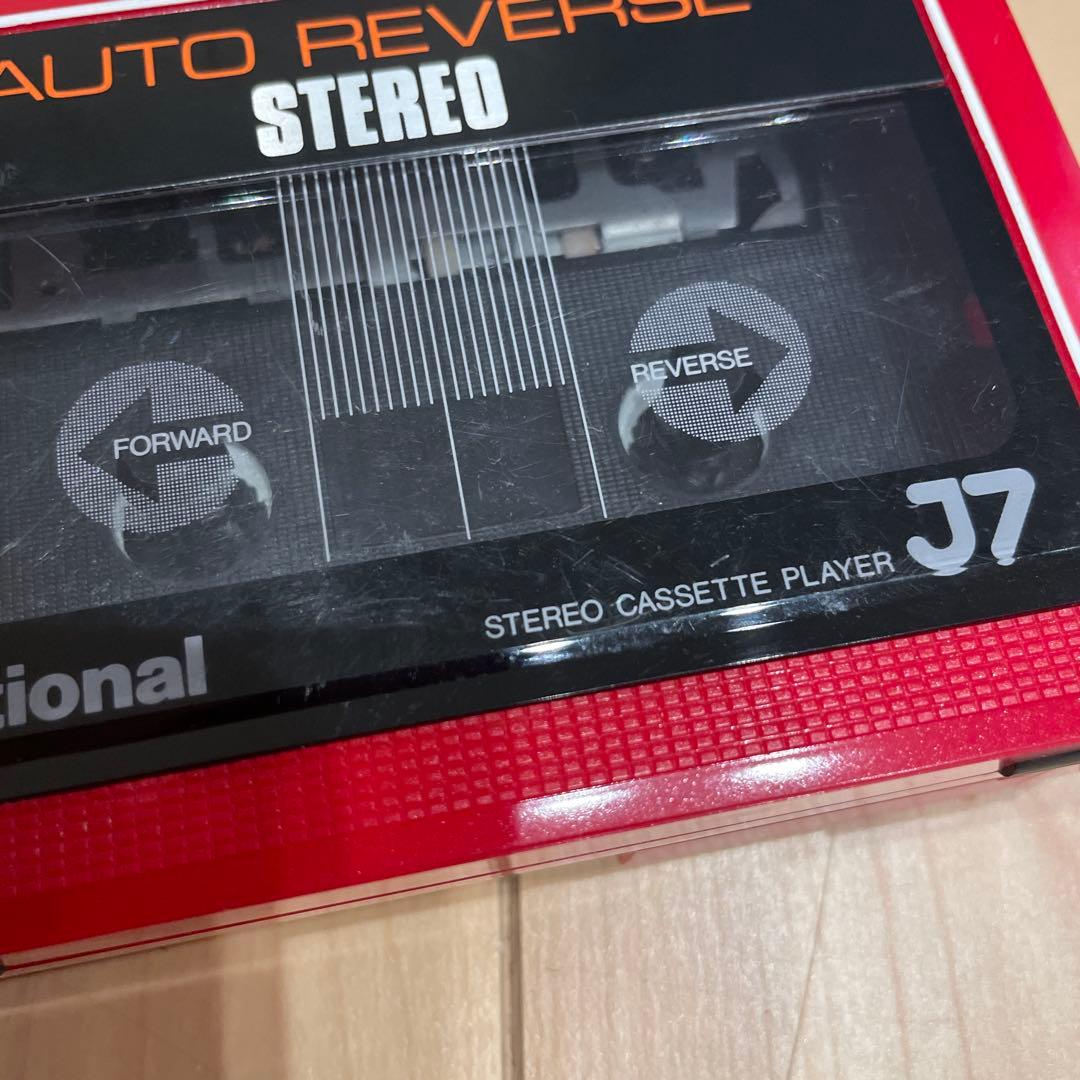 National カセット ウォークマン RQ-J7 動作品 ナショナル