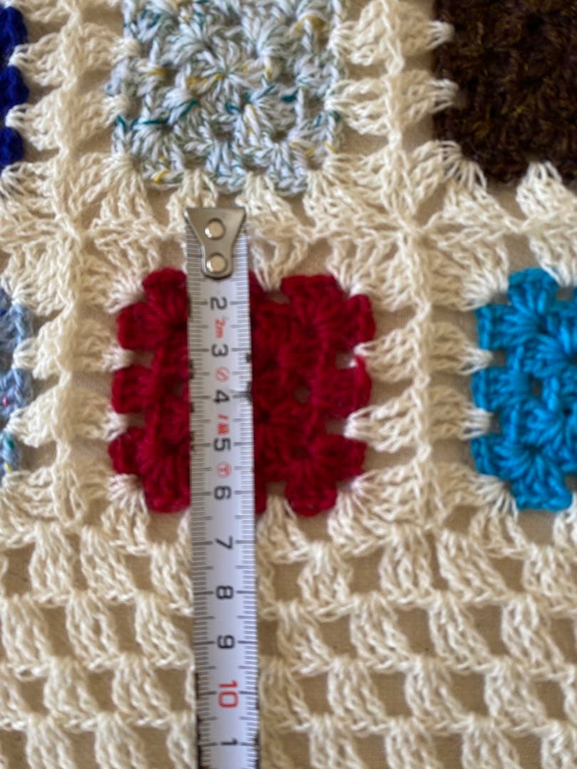 グラニースクエア マルチカバー ベッドカバー 約220cm約142cm