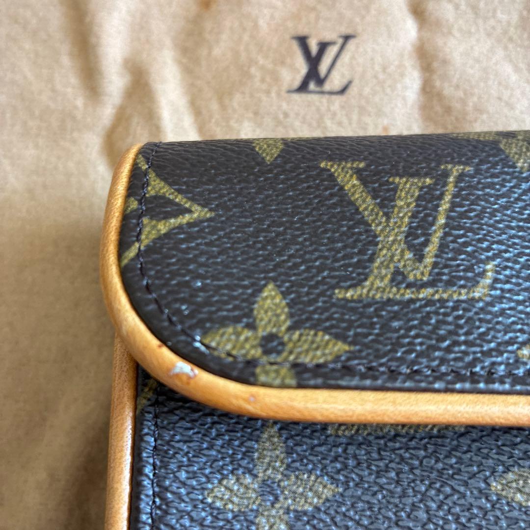 LOUIS VUITTONモノグラム　ポシェットフロランティーヌウエストバッグ