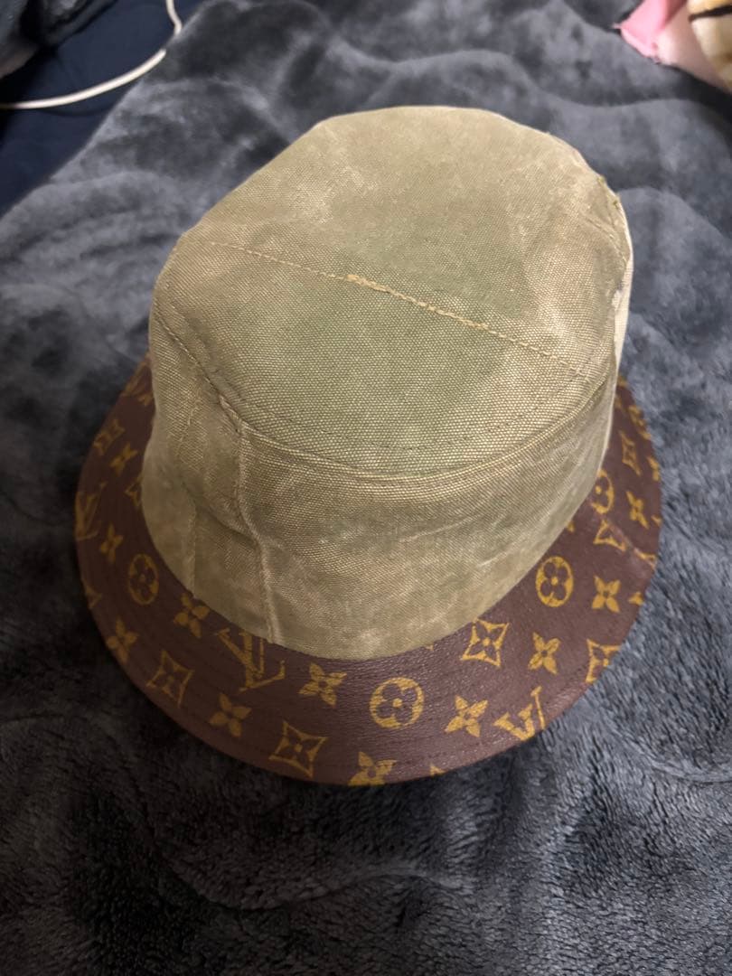 ヴィンテージミリタリー×LV70s リメイクハット