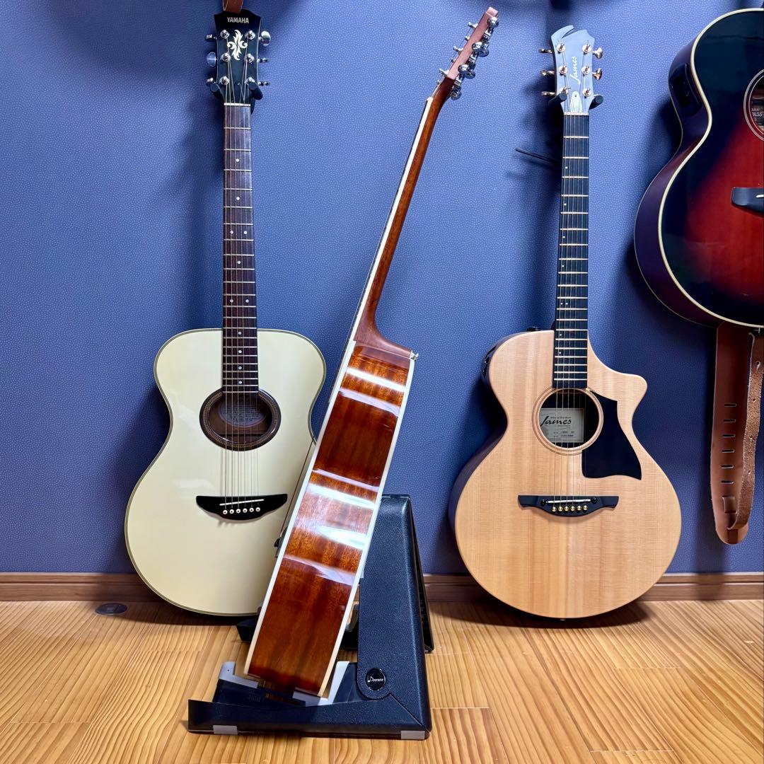 美品James アコギJ-300A NAT 弾きやすい低弦高に調整済　ケース付属