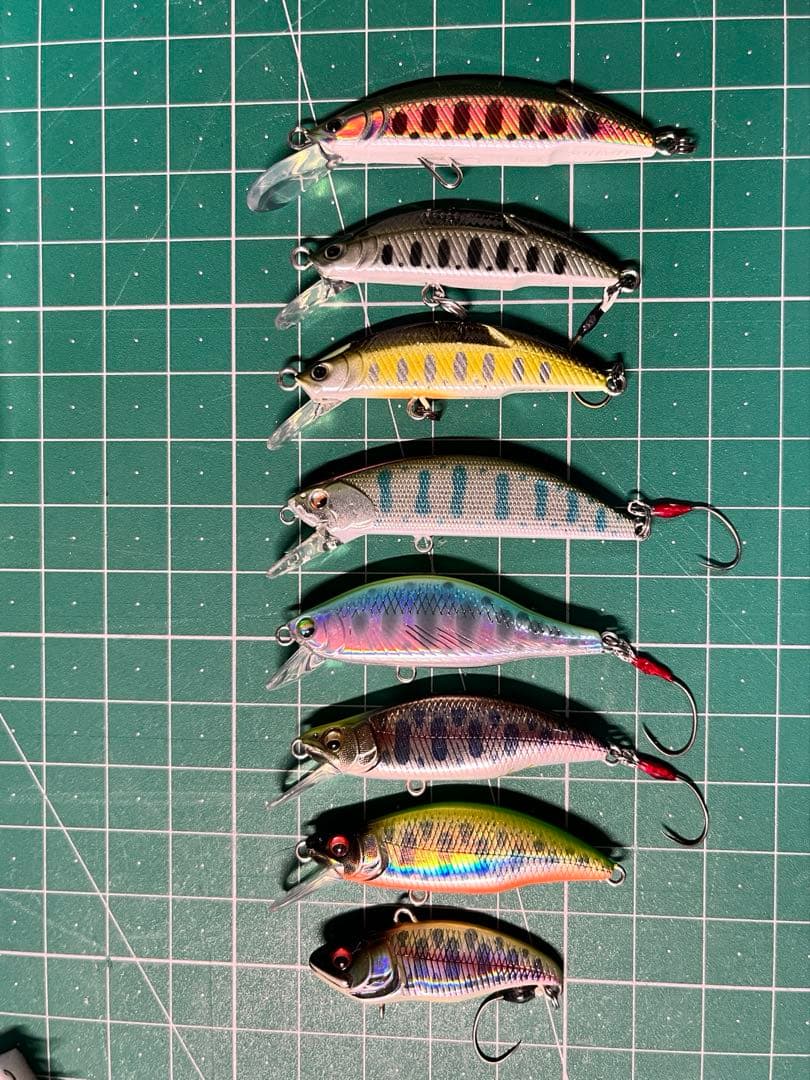 トラウトルアー(スプリーモ、マスラオ、メガバス、山波商店)新品・中古