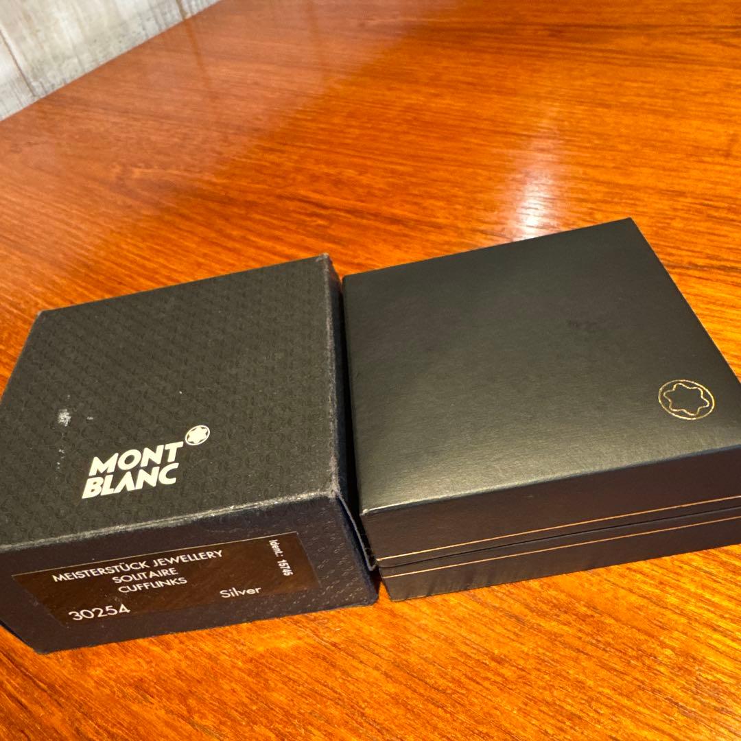 MONT BLANC MEISTERSTÜCKカフリンクス シルバー 30254