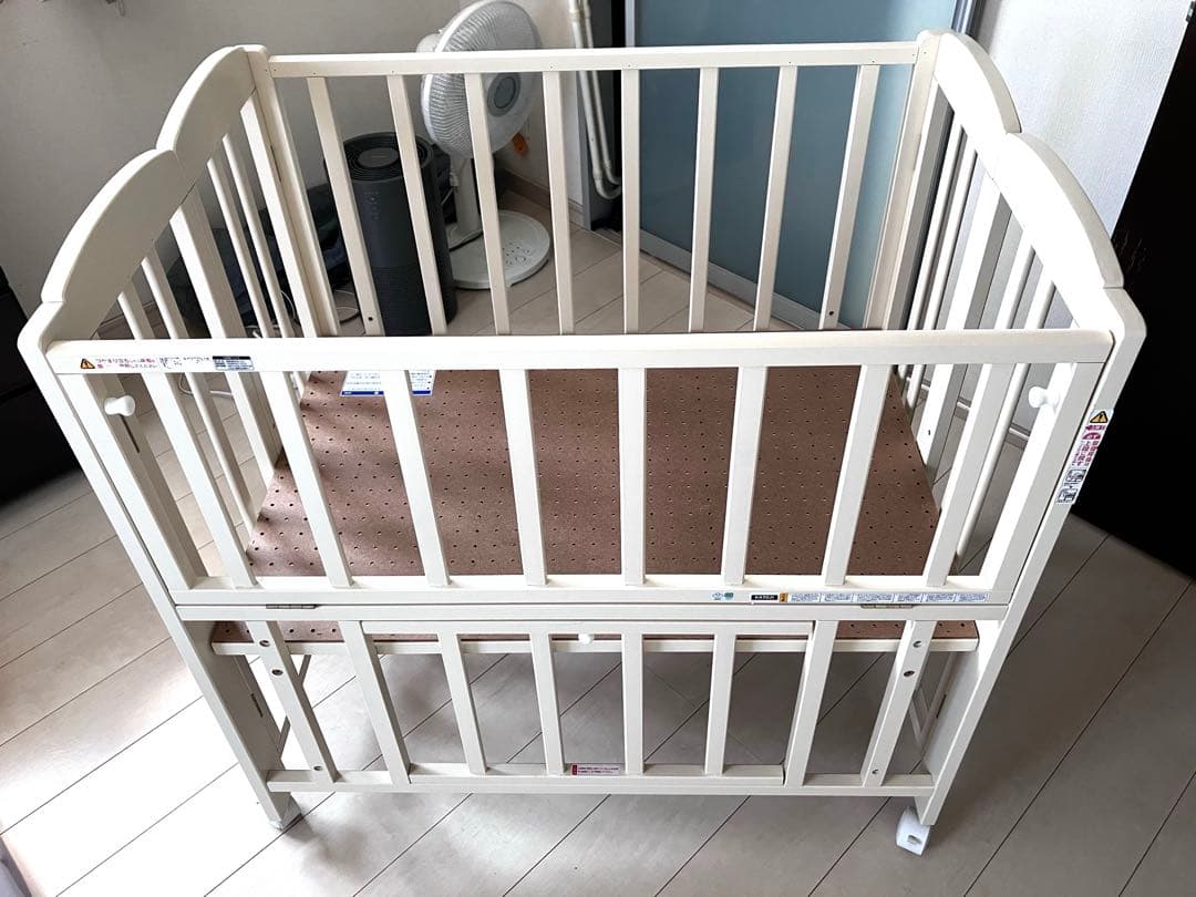 カトージ　折りたたみミニベビーベッド　プチバニラ