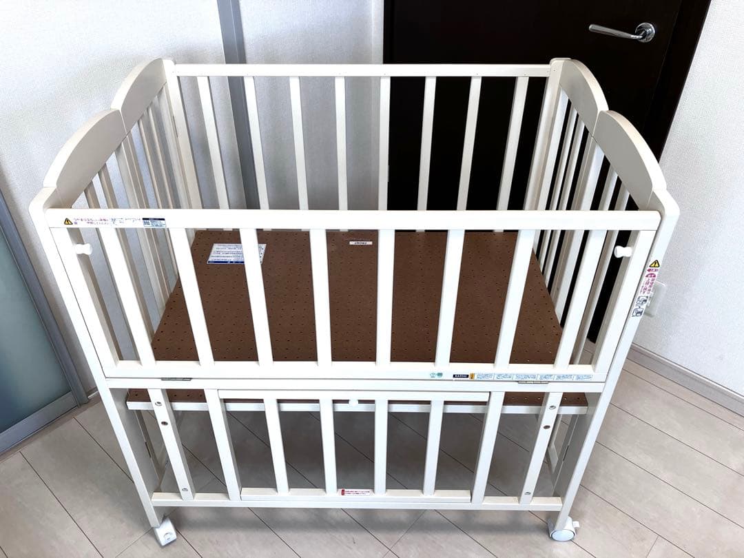 カトージ　折りたたみミニベビーベッド　プチバニラ