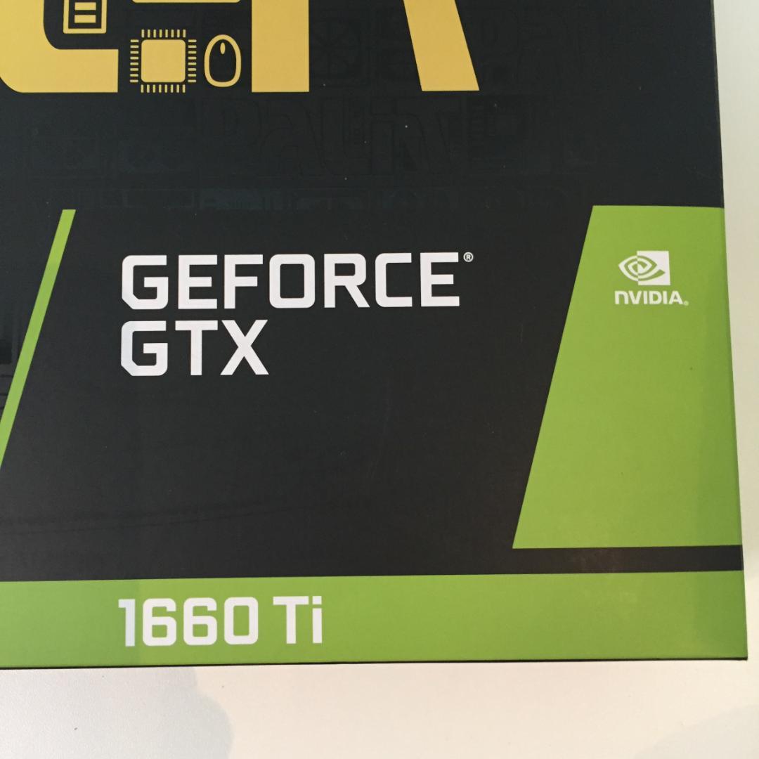 【動作チェック済】PALIT Geforce GTX1660Ti 6GB 箱有