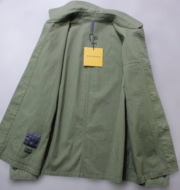 MONTEDORO★新品モンテドーロ コットン素材のユーロワークジャケット 50