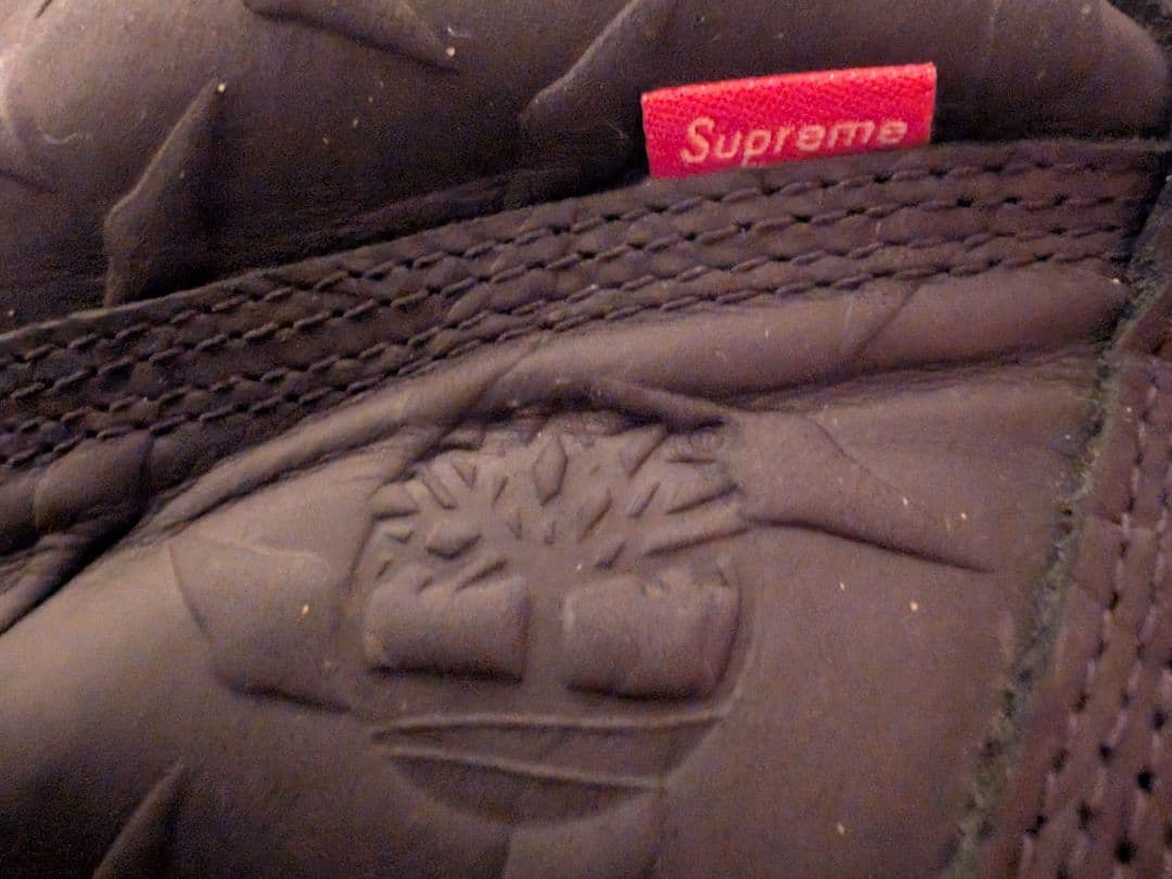 Supreme×Timberland Diamond Plate6インチブーツ