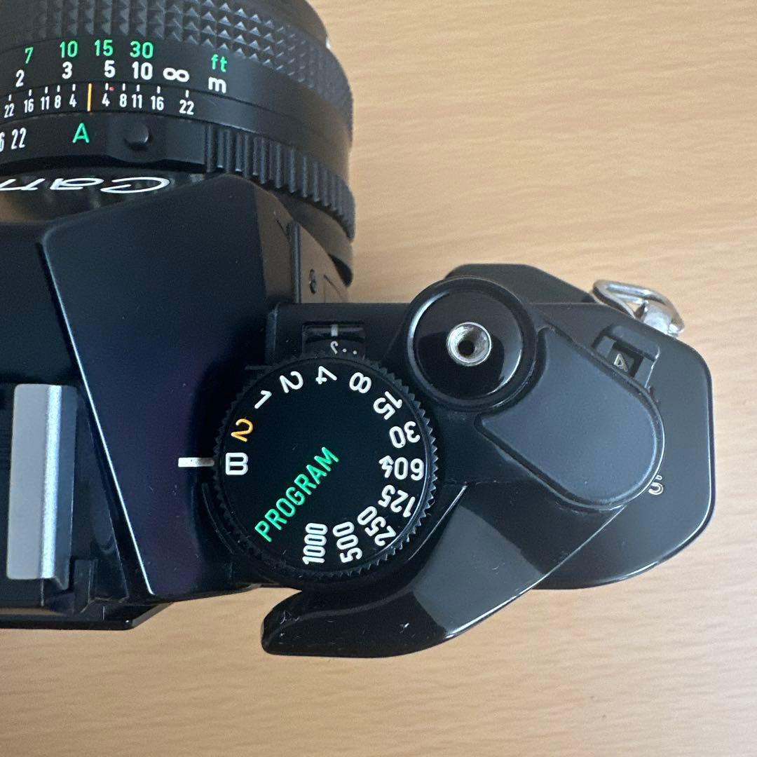 Canon AE-1 PROGRAM ブラック 一眼レフカメラ50mmレンズ付き