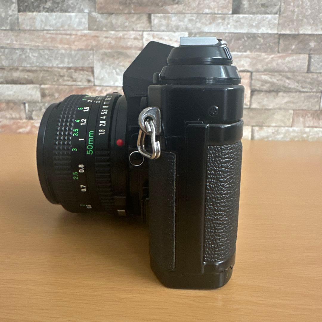 Canon AE-1 PROGRAM ブラック 一眼レフカメラ50mmレンズ付き