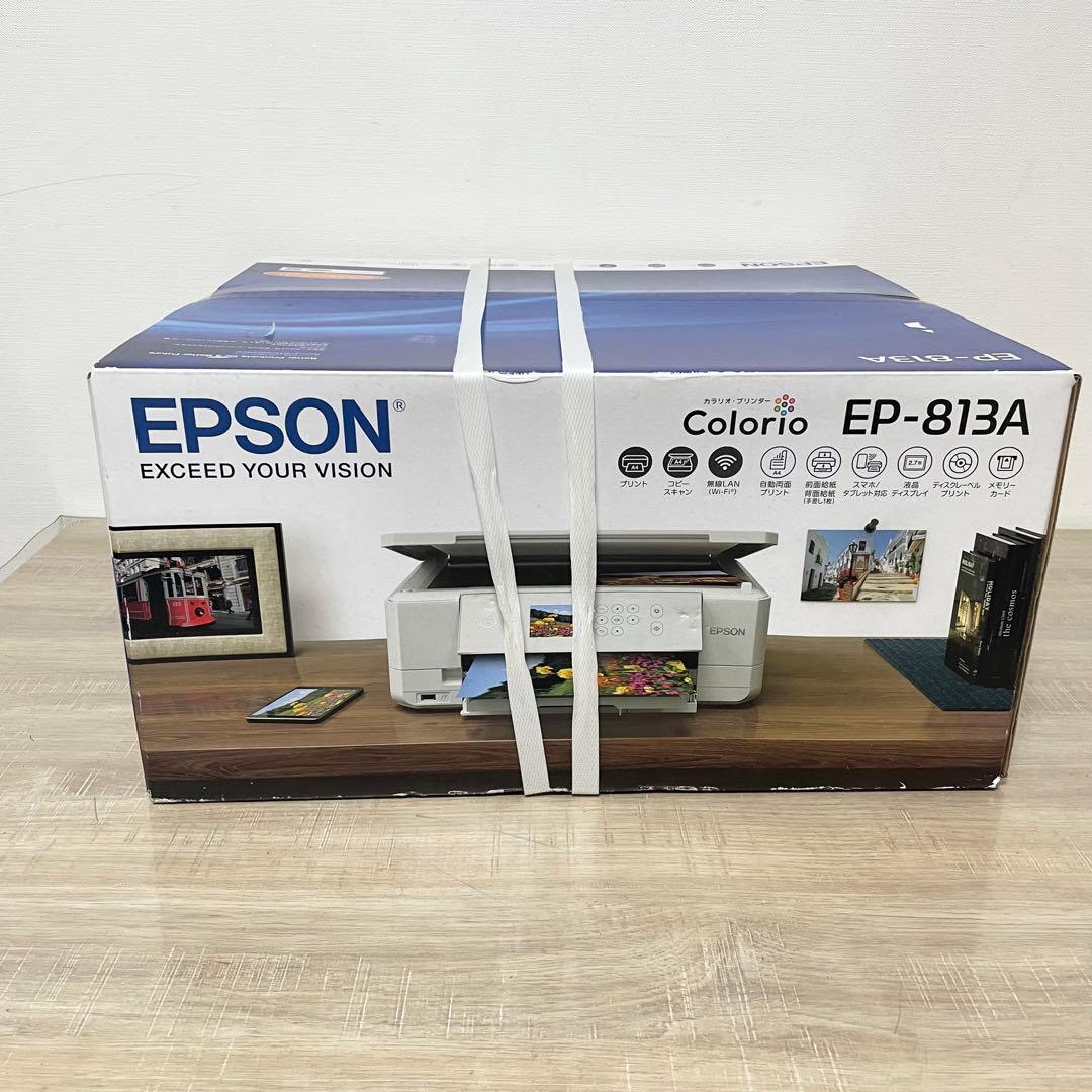 ★未開封品★ エプソン インクジェット複合機 カラリオ EP-813A