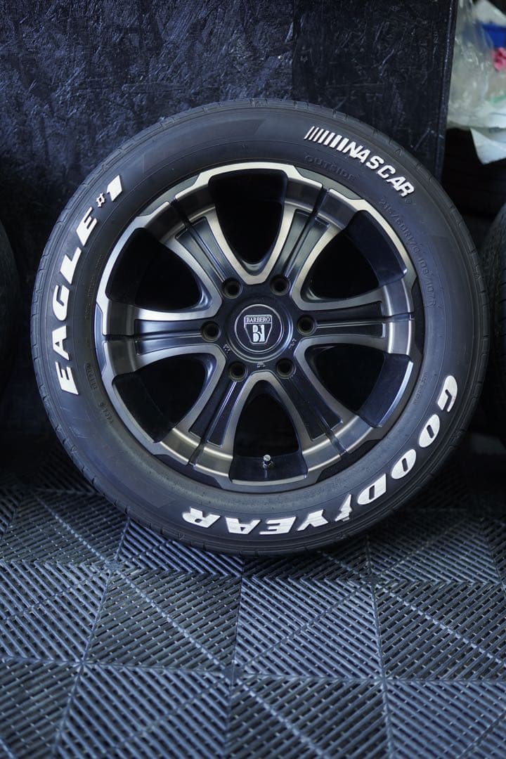 BARBERO ハイエース ホイール グッドイヤー 17インチ