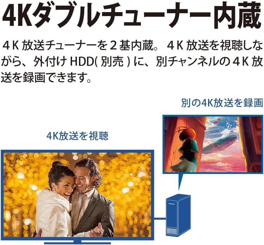 F035 SHARP　65型　有機EL　テレビ　4Kチューナー内蔵　2023年製