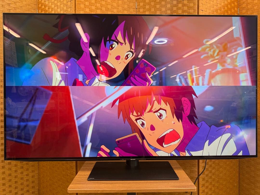 F035 SHARP　65型　有機EL　テレビ　4Kチューナー内蔵　2023年製