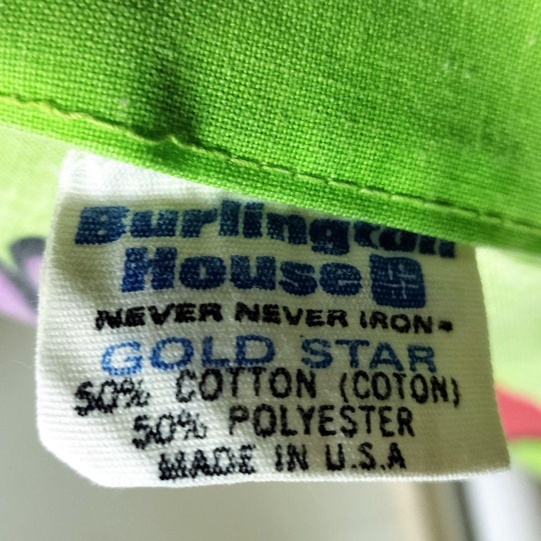 70s ビンテージ ロードランナー コヨーテ フラットシーツ ワーナー グリーン