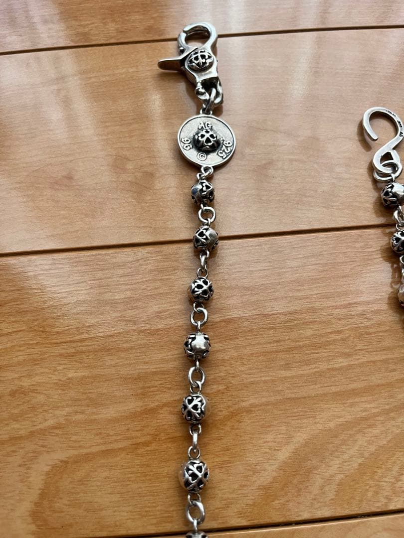 A&Gシルバー925 ウォレットチェーン 約60cm