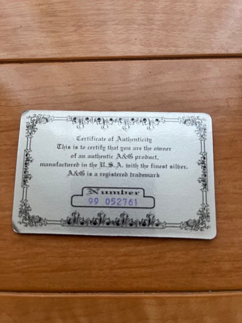 A&Gシルバー925 ウォレットチェーン 約60cm