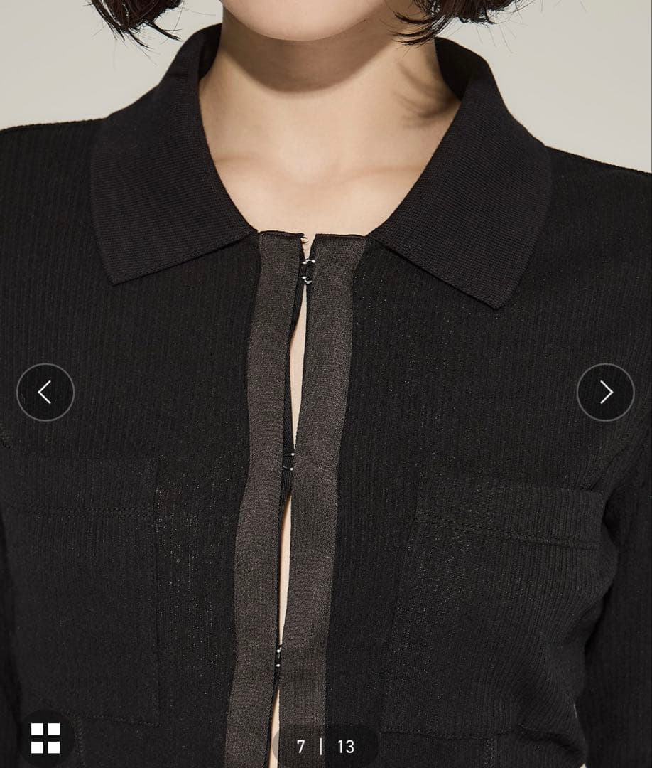 【STUDIOUS】Washable Silk Cotton Polo