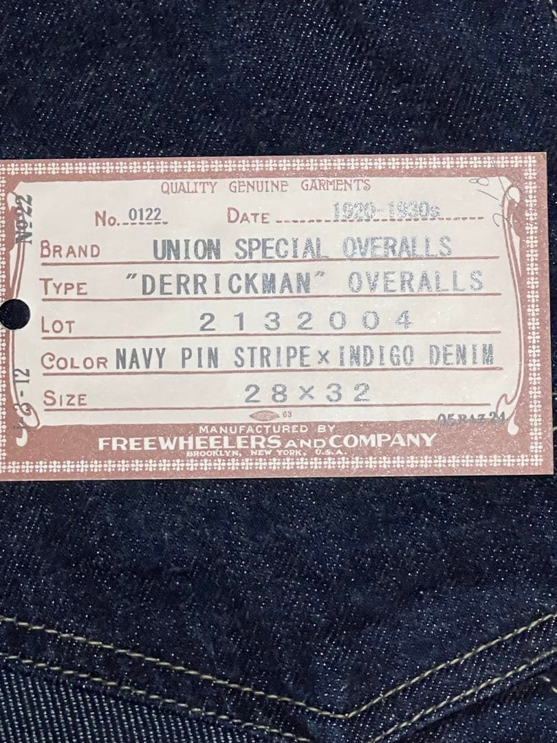 フリーホイーラーズ　デリックマン　size : W28