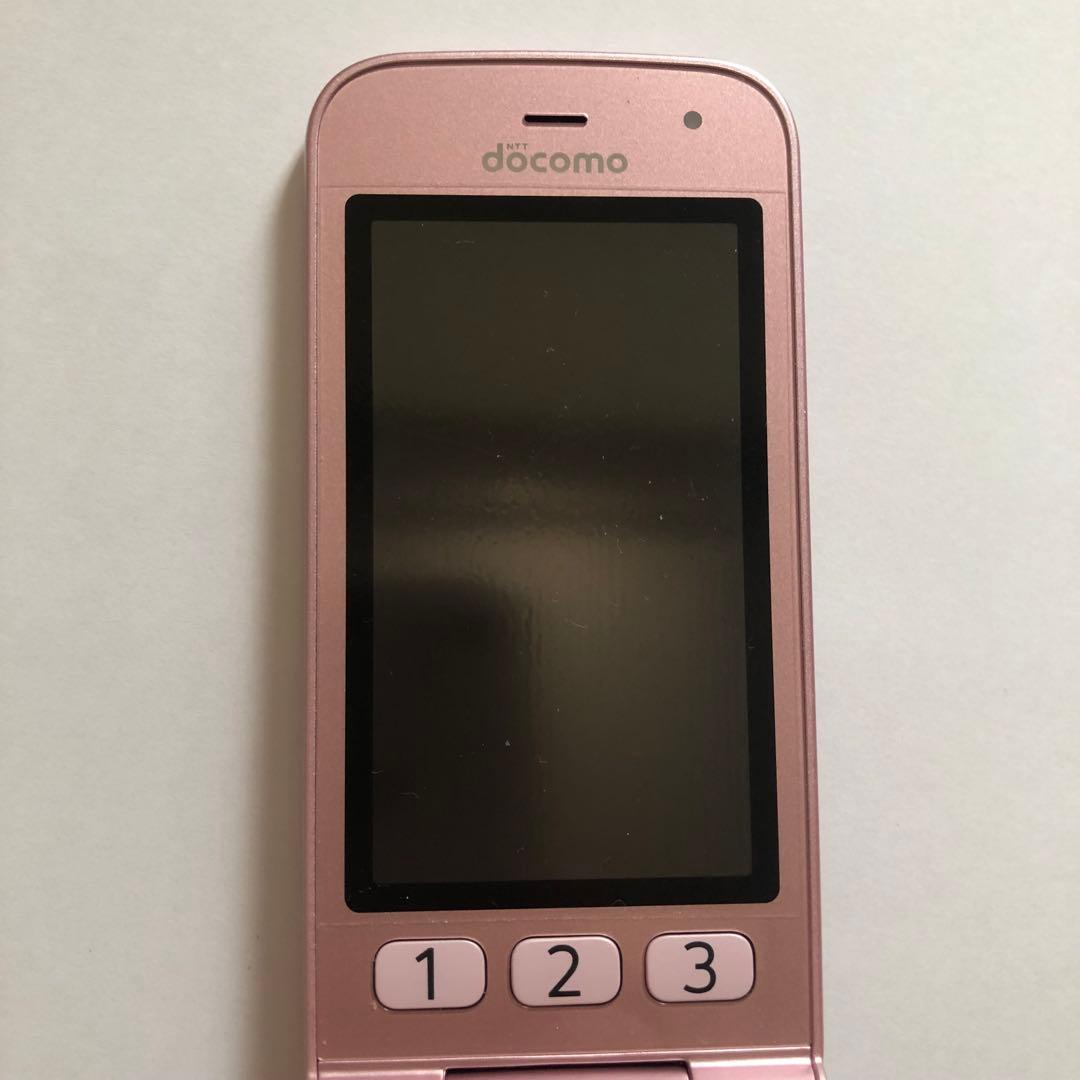 【美品】 F-01M ドコモ　docomo らくらくホン