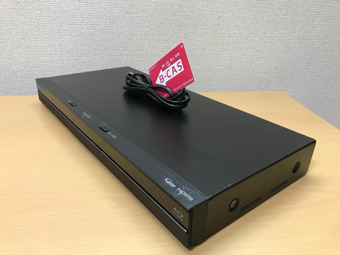 シャープ ブルーレイレコーダー 「BD-NW1000」 動作品