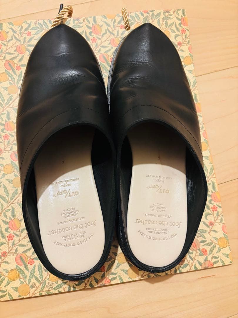靴 foot the coacher MINIMAL CLOG