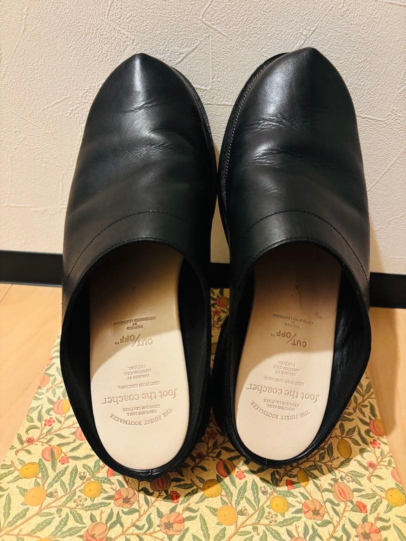 靴 foot the coacher MINIMAL CLOG