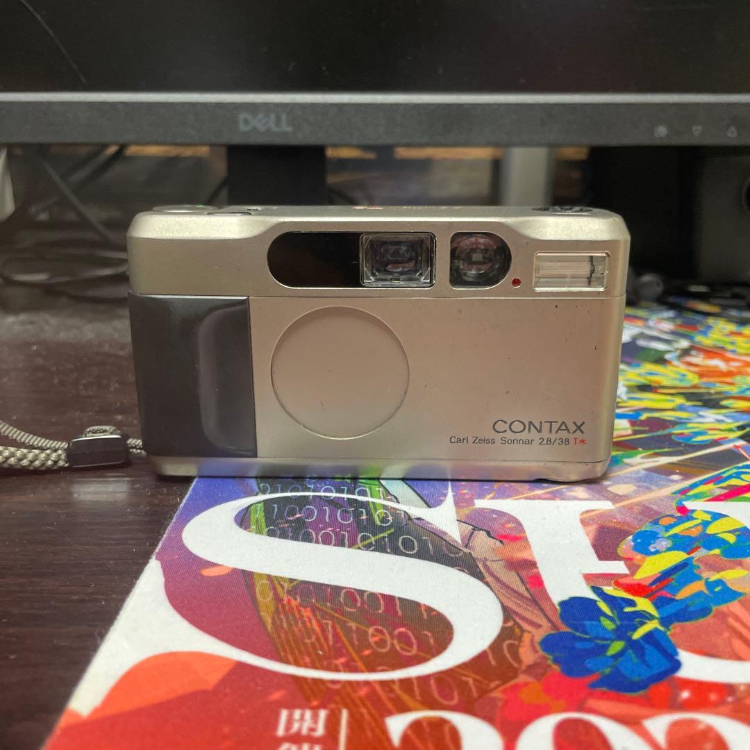 (値下げ可能) CONTAX T2 コンパクトフィルムカメラ　中古品