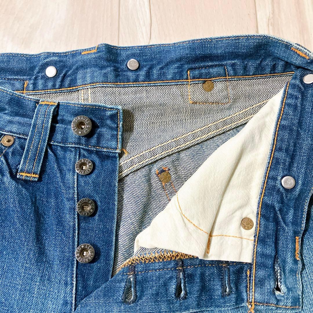 リーバイス 201 1920年モデル 米国製 ボタン裏555 W31 バレンシア