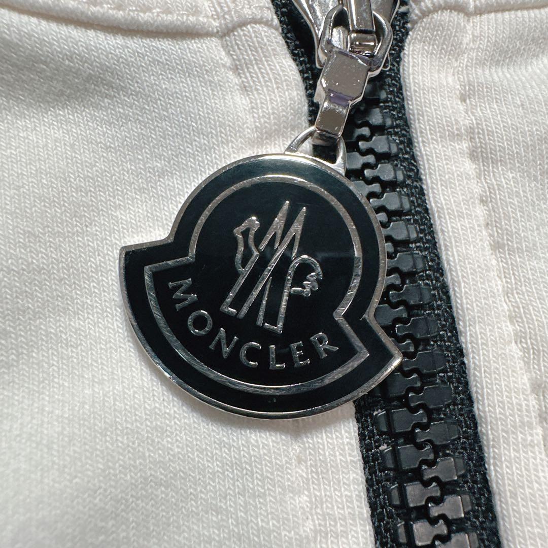 MONCLER モンクレール フリル フルジップ コットンジャケット ロゴジップ