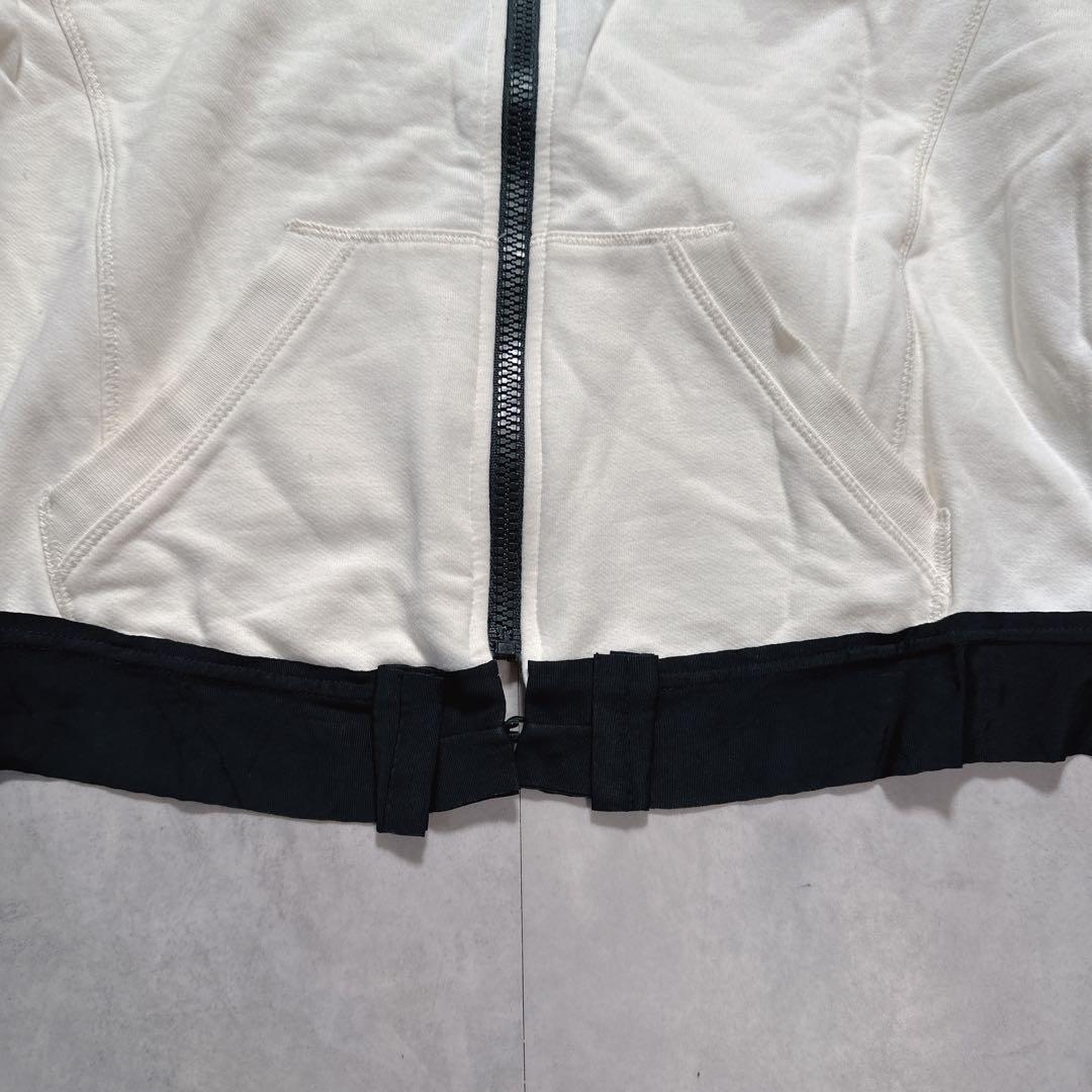 MONCLER モンクレール フリル フルジップ コットンジャケット ロゴジップ